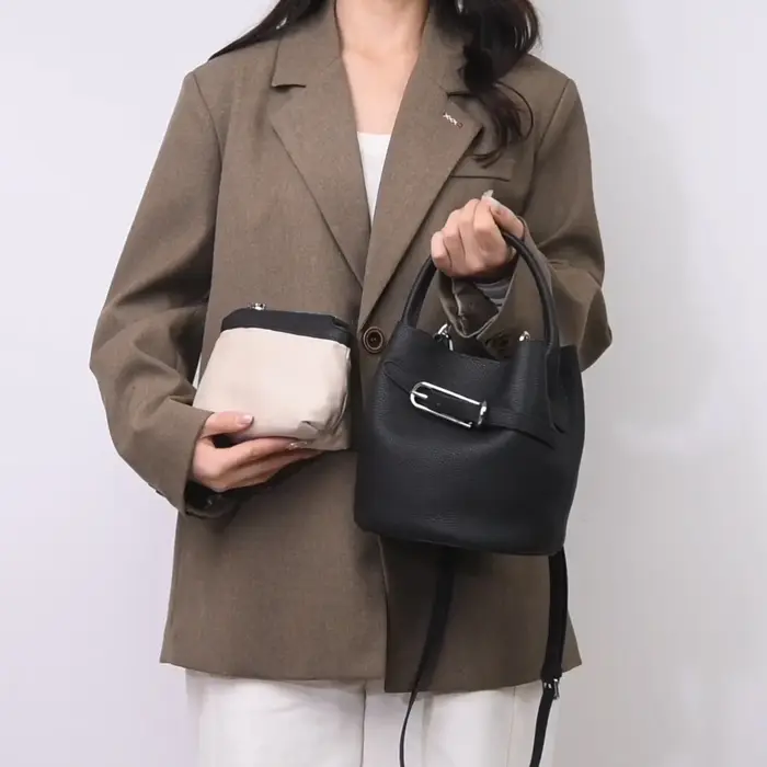 Sac à main pour femme en cuir véritable de haute qualité