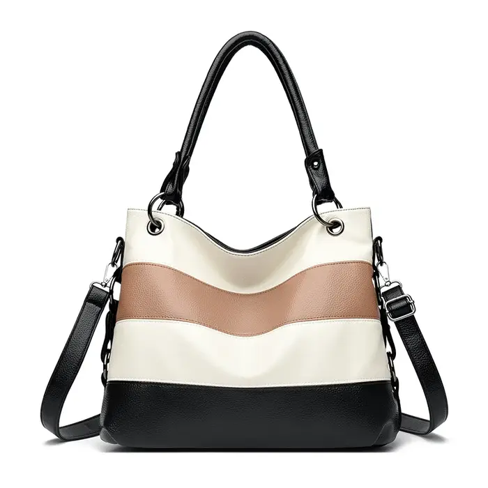 Trois couches de luxe fourre-tout décontracté femmes Sac de haute qualité en cuir Pu dames sacs à ma