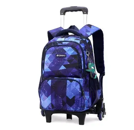 Sac à roulettes scolaire pour filles