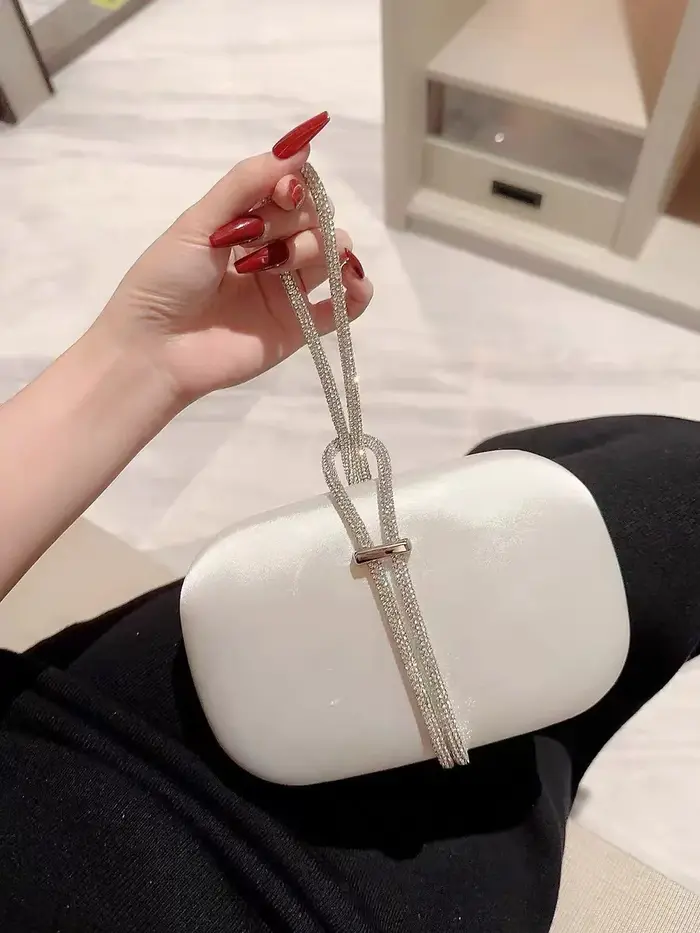 Sac à Main de Luxe en Velours pour Femme