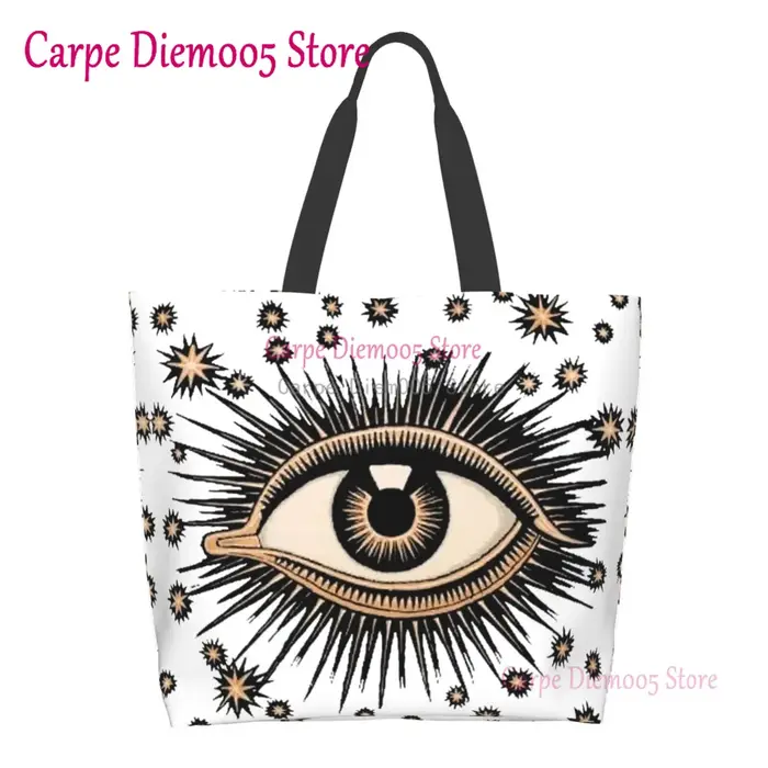 Sac porte-bonheur bleu marine et Aqua Nazar Evil Eye pour femme