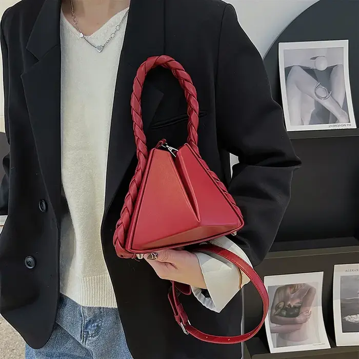 Sac fourre-tout en cuir Twist pour femme