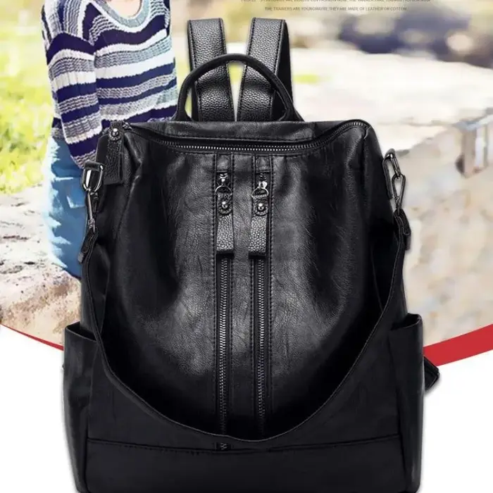 Sac à dos 2025 automne et hiver nouveau Style coréen à la mode décontracté sac en cuir souple multifonctionnel