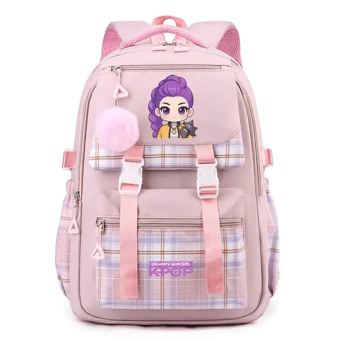 Sac à dos d'étudiant K-Pop Demon Hunters