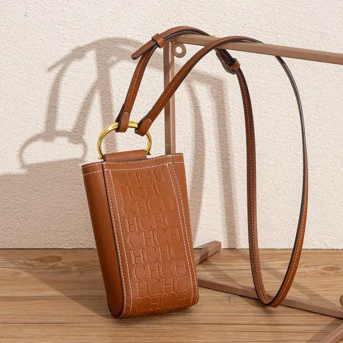 Sac à bandoulière pour téléphone portable, couleur unie, pour cartes de crédit, nouvelle collection
