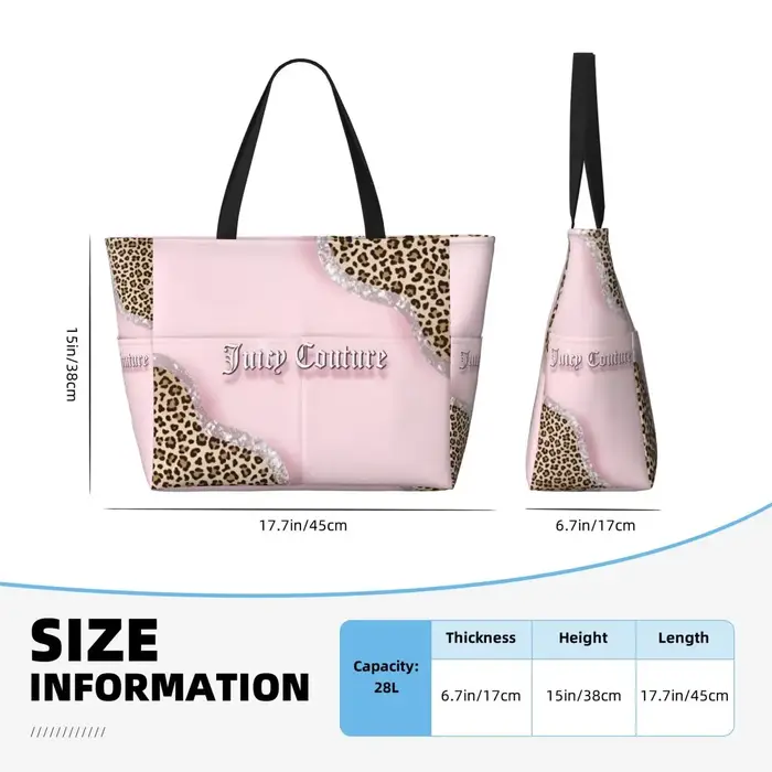 Sac de plage d'été J-Juicy-C-Couture