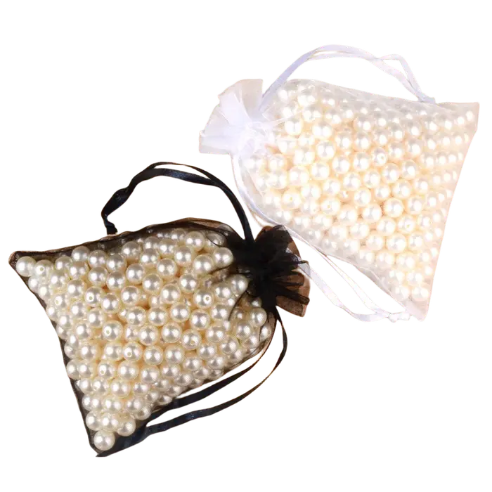 50 pcs/Lot Multicolore Bijoux Emballage Sac 7*9 11*16 15*20cm Organza Sacs Cadeau De Stockage De Mariage Cordon Pochettes En Gros