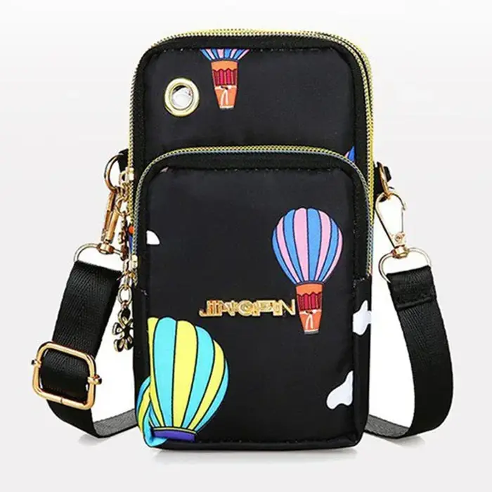 Sac bandoulière mini pour femme, sacoche de téléphone portable, pochette à monnaie, portefeuille 3 c