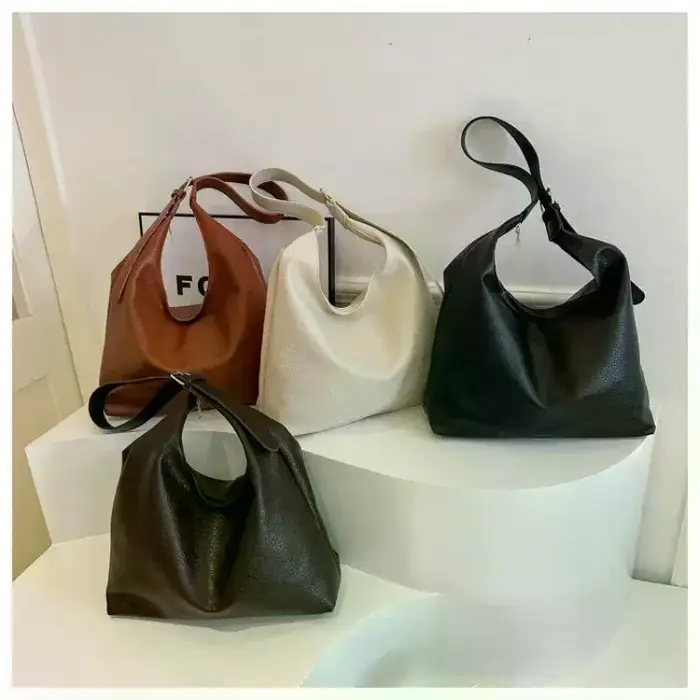 Sac fourre-tout en cuir tendance pour femmes