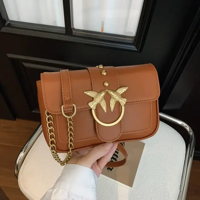 Sac à bandoulière en cuir de luxe pour femme