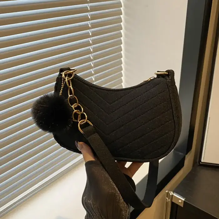 Mini sacs à bandoulière en feutre pour femmes