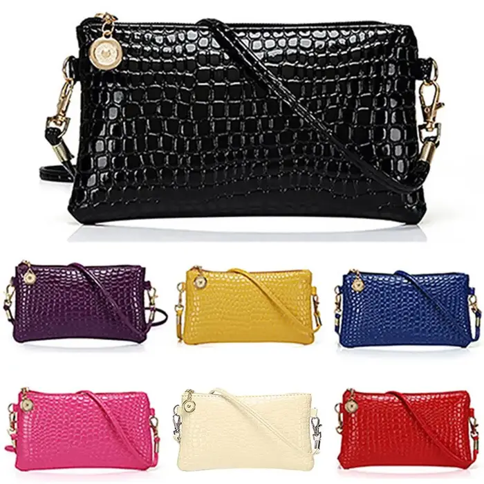 Sac à bandoulière Chic décoratif en Faux cuir pochette pour téléphone femmes mode