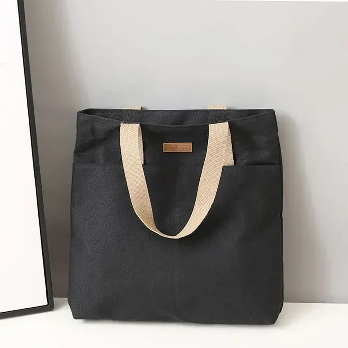 Sac fourre-tout en toile pour femmes