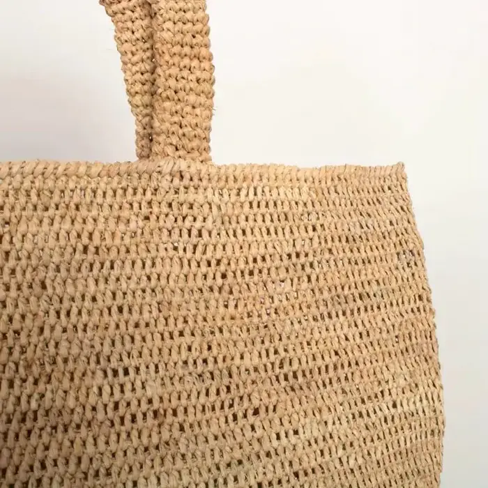 Lafite-Sac à Main Carré en Paille pour Femme