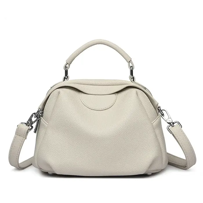 Sac fourre-tout en cuir souple de haute qualité pour femmes