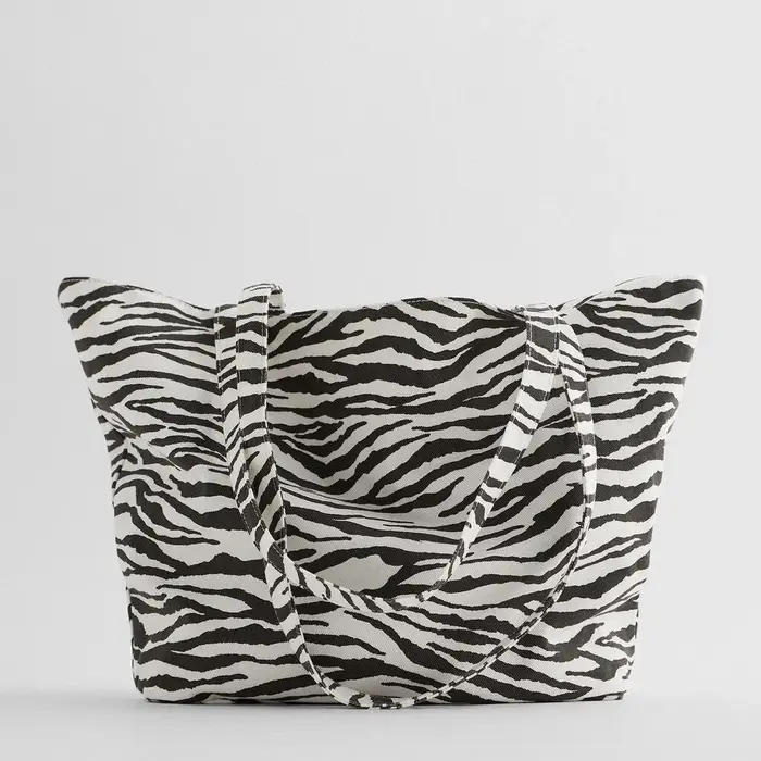 Sac à main en toile imprimé léopard pour femme, grande capacité, sac initié, mode féminine, luxe, de