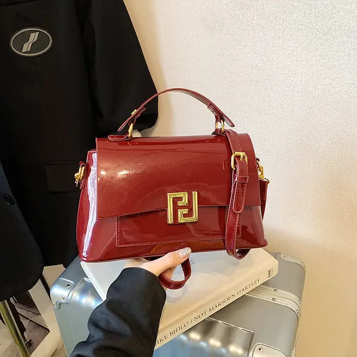 Sac à main pour femme à boucle de fermeture élégante