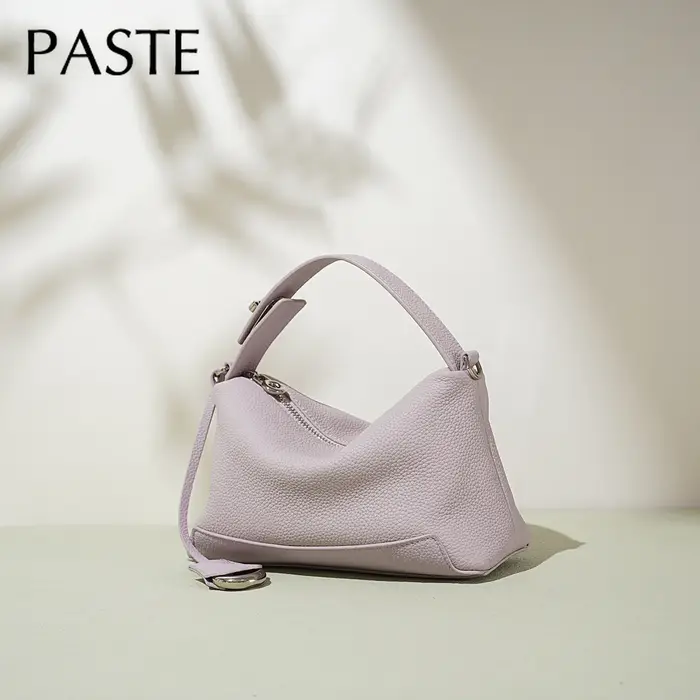 Sac à main en cuir de vache véritable pour femmes