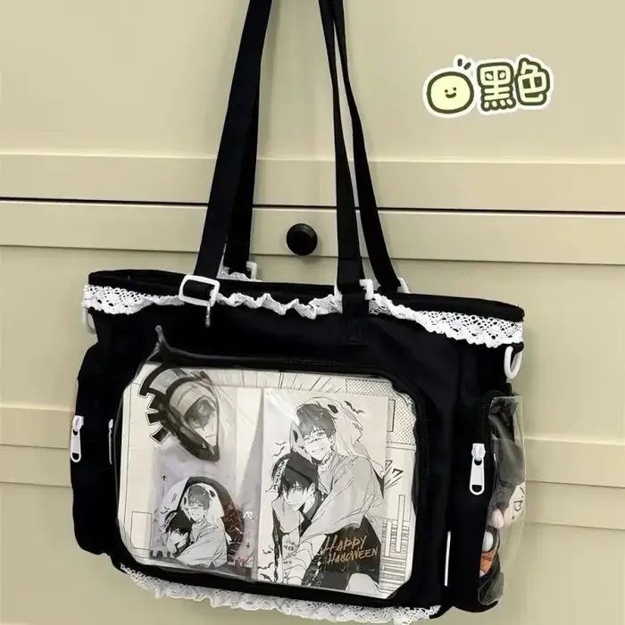 Sac à bandoulière Itabag japonais bidimensionnel motif Ballerine Grande Façon