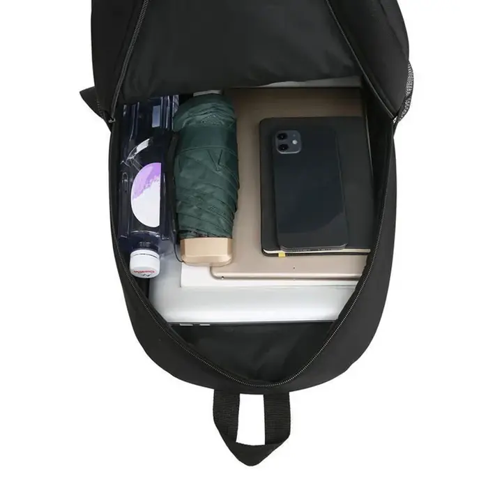 Porte-documents en toile décontracté pour hommes et femmes – Sac simple à double épaule – Version coréenne – Sac de voyage pour ordinateur portable