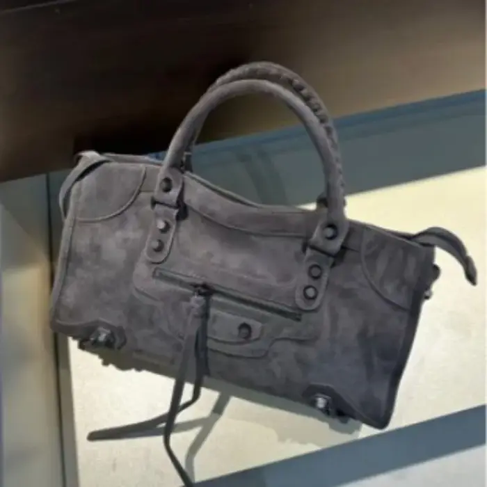 Sac en daim vintage tendance, design unisexe, sac à main décontracté polyvalent, sac bandoulière pou