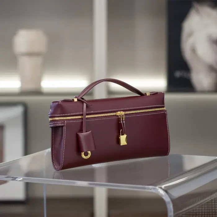 Nouveau Portefeuille Pochette Femme L.P29 2025 en Cuir de Vachette Pleine Fleur