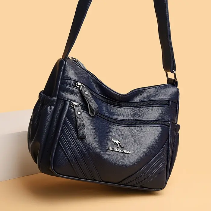 Sac à bandoulière tendance en cuir pour femmes