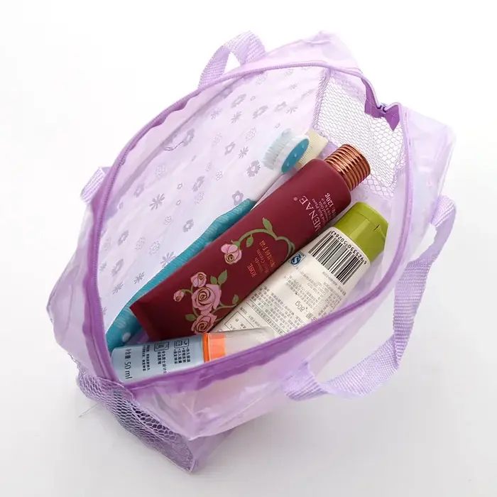 Sac à Main Translucide en PVC Imperméable