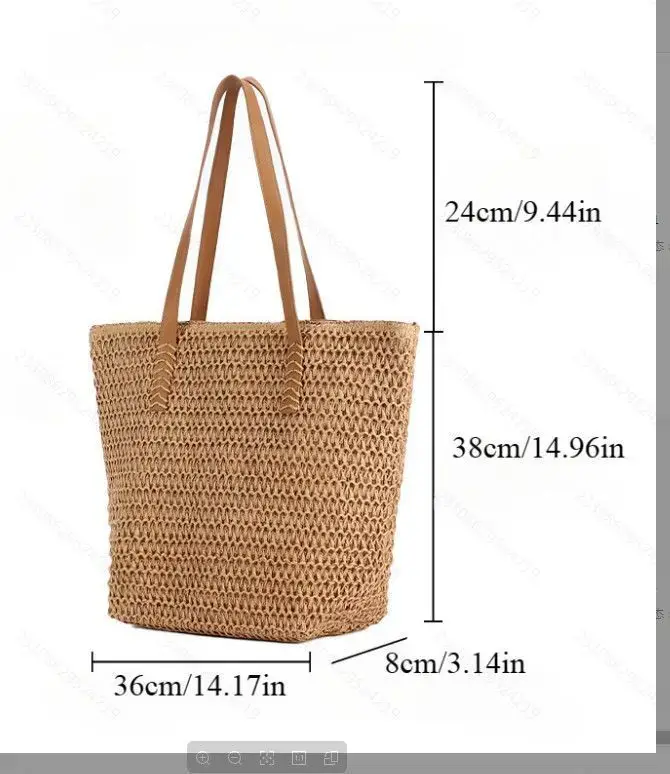 Sac à bandoulière tissé à la main pour femme