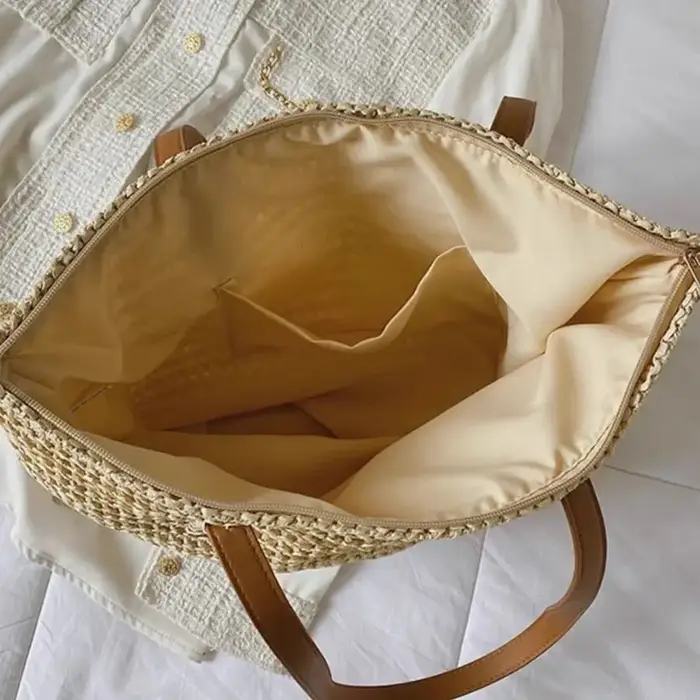 Sac à bandoulière tissé à la main pour femme