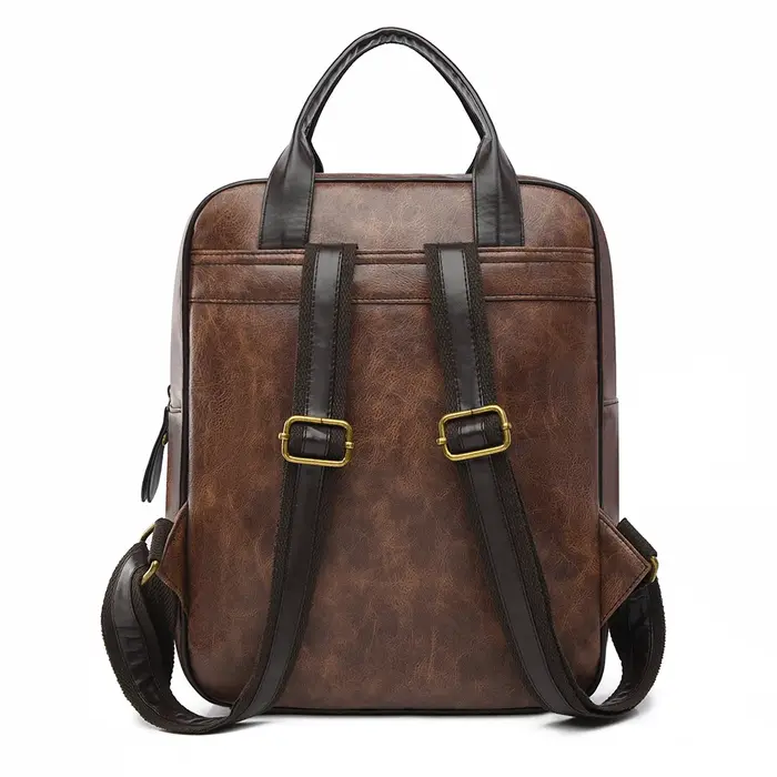 Sac à dos rétro en Pu pour femmes