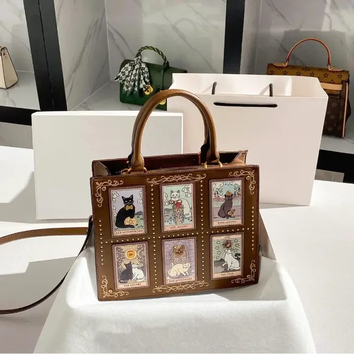 Sac à main de luxe en PU pour femme