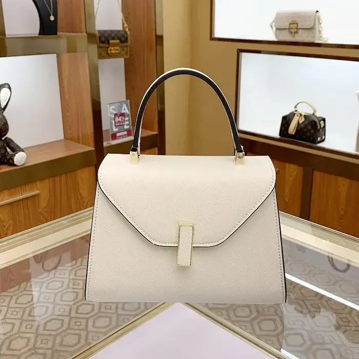 Nouveaux sacs pour femmes sacs à main de couleur unie atmosphérique sacs à main polyvalents dames dé