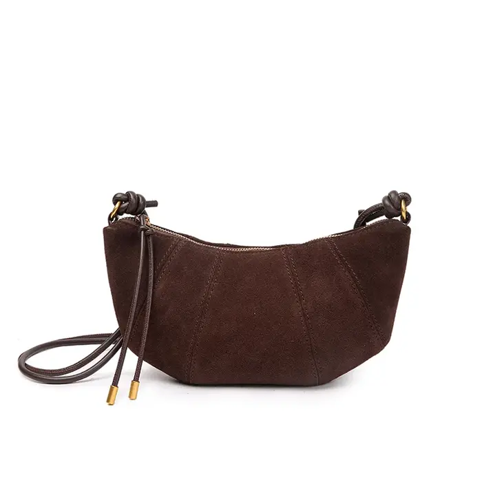 Sac à main en cuir de vachette véritable pour femme