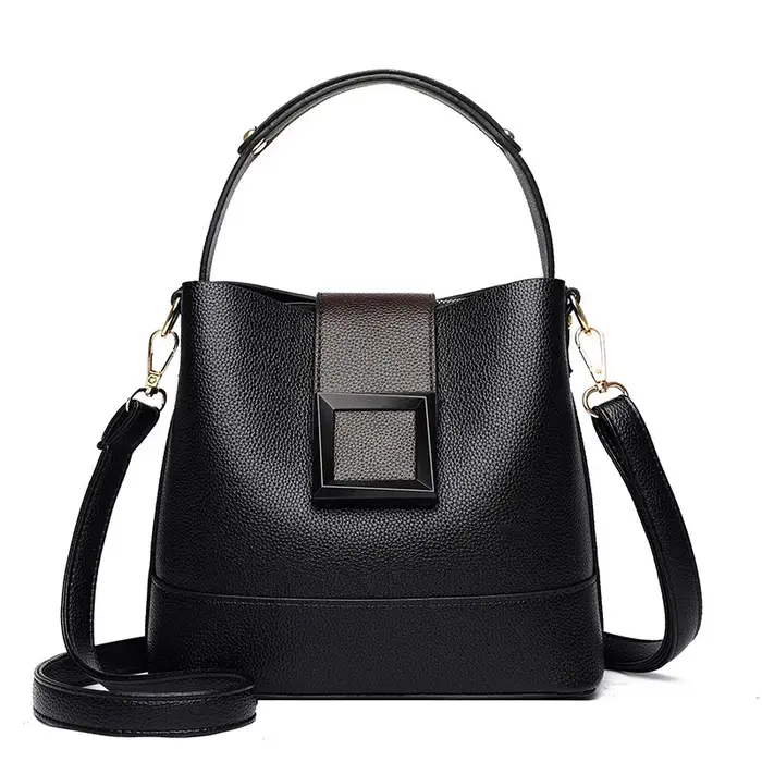 Sac seau Simple, sac à main à poignée supérieure tendance, sac à bandoulière Hanbag à la mode pour f