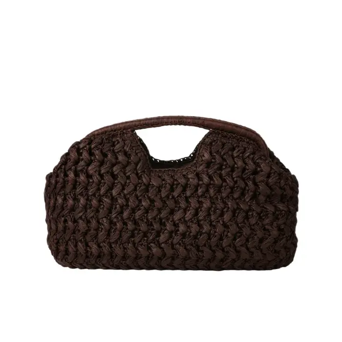 Nouveau sac de plage d'été pour femme, pochette de luxe, sacs en paille de créateur, sac fourre-tout