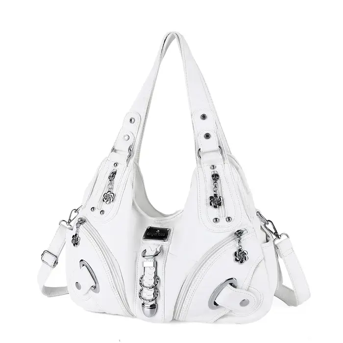 Sac à main vintage pour femme, sac à bandoulière tendance, grand sac fourre-tout, sac de shopping à 