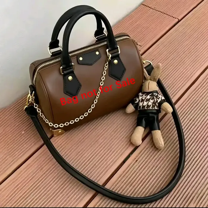 Sangle de sac en cuir Vachetta 100% authentique pour LV Speedy 20 25 30