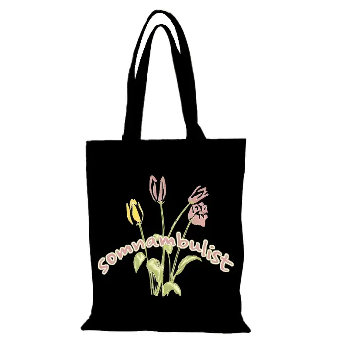 Eco sac fleurs nouveaux sacs à main mode le sac fourre-tout femme sac à main dame sacs Shopper Shopping plage tissu toile épaule
