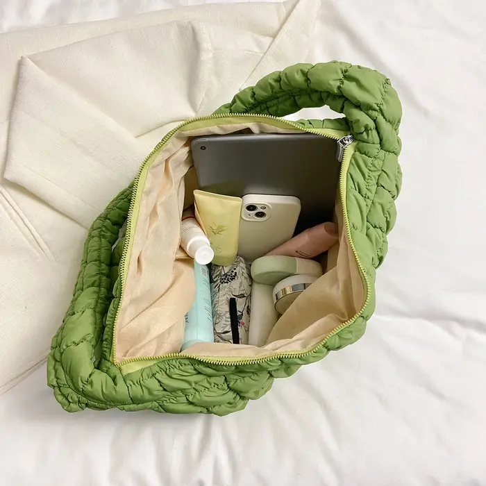 Sac à bandoulière rembourré matelassé pour femme