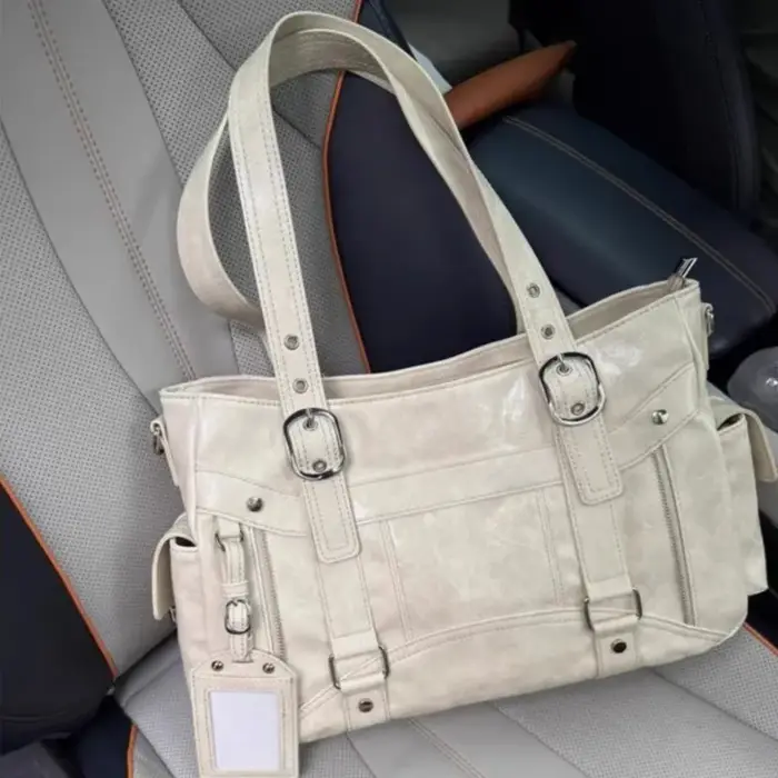 Sac fourre-tout clouté Vintage pour filles
