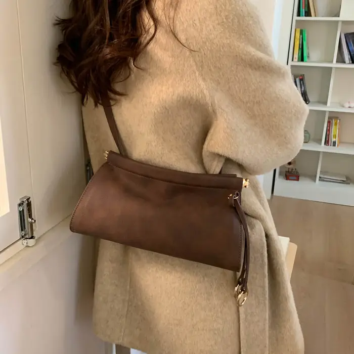 Sac à bandoulière en cuir pour femmes