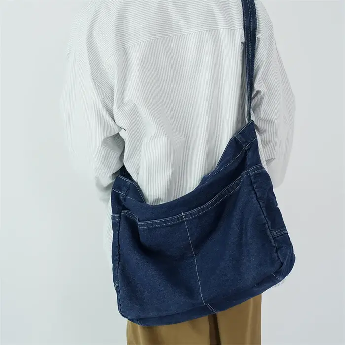 Sac à bandoulière en Denim Simple pour femmes