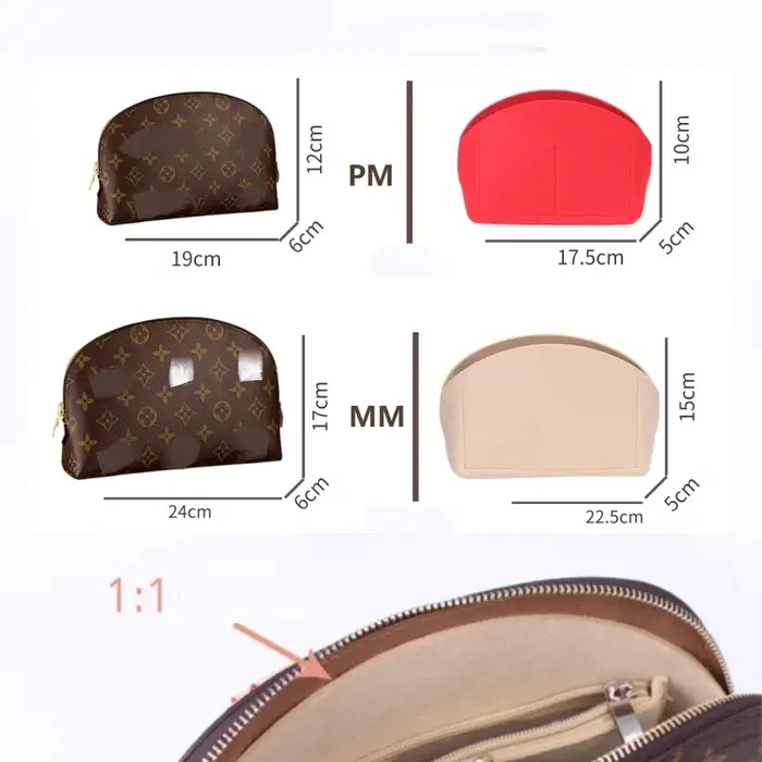 Organisateur de sac pour LV COSMETIC POUCH PM MM