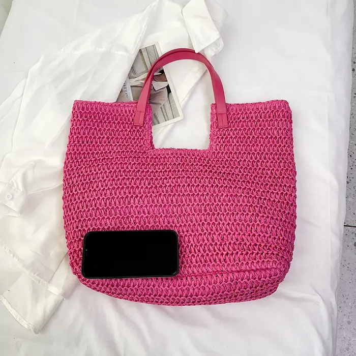 Sac à main en paille pour femmes