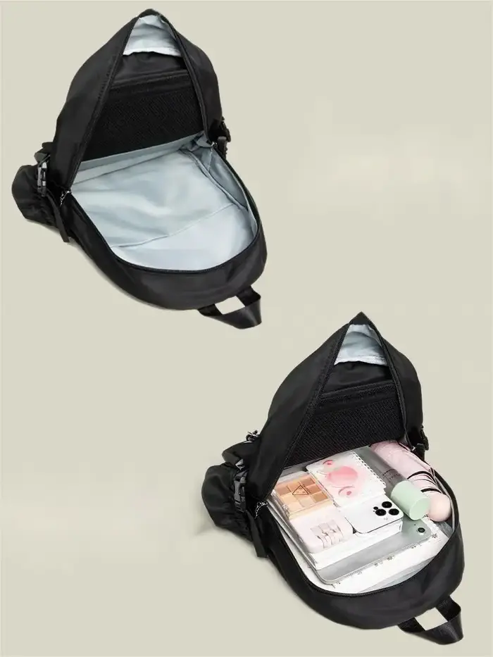 JIAERDI Ita-Sac à dos en toile pour femme