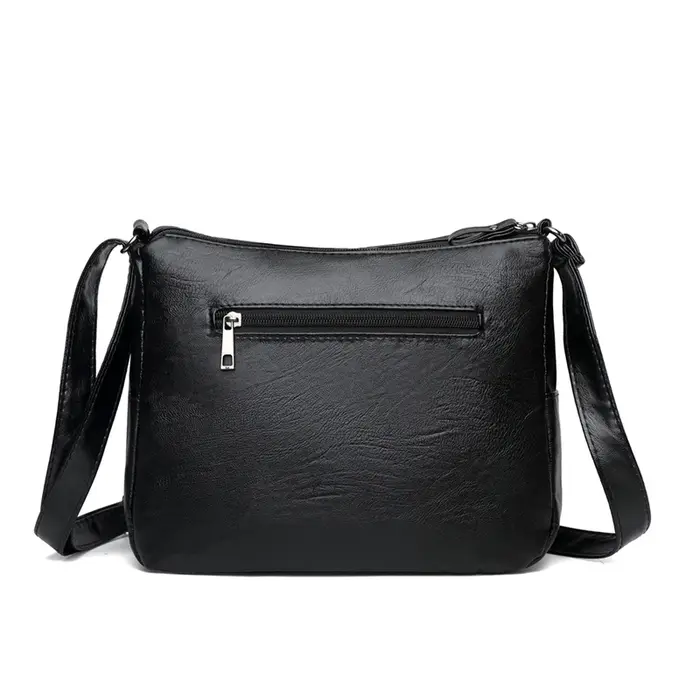 Sac à bandoulière en peau de mouton pour femmes