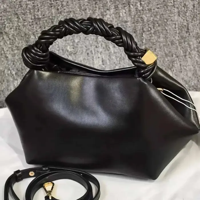 Sac à bandoulière décontracté hexagonal tressé pour femme