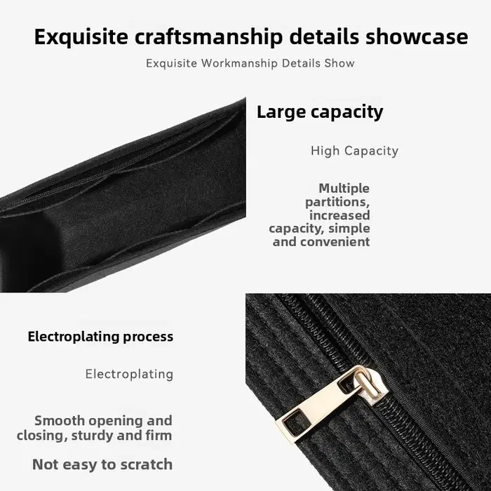 Pochette de rangement intérieure élégante pour petit sac fourre-tout TB Ella – Accessoire