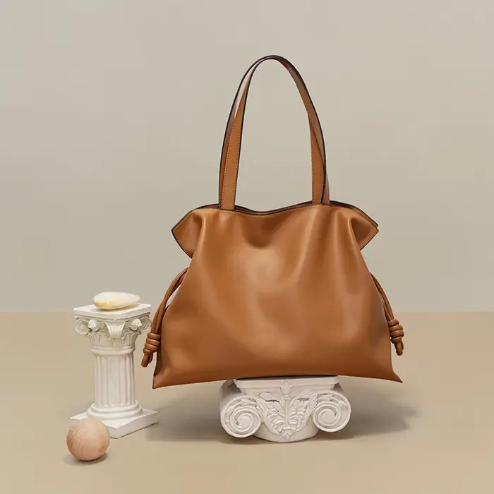 Sac à bandoulière en cuir véritable pour femme 2026